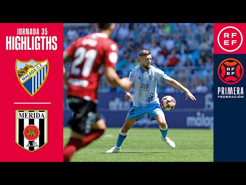 Resumen de Málaga vs AD Mérida Jornada 35