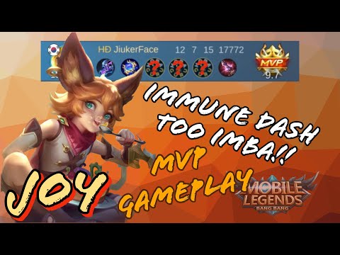 TOO MUCH IMMUNE!? HURRY!! USE HER BEFORE SHE GETS NERF!! JOY MVP GAMEPLAY | MLBB