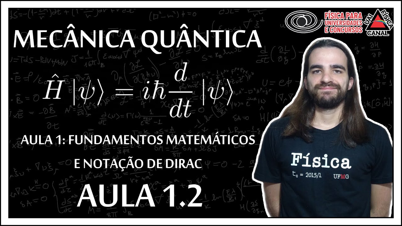 Mecânica quântica - Operadores e notação de Dirac - Aula 1.2