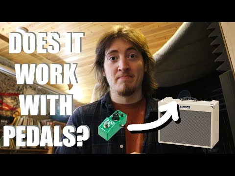 How Well Does It Take Pedals? - The Roland Blues Cube Artist