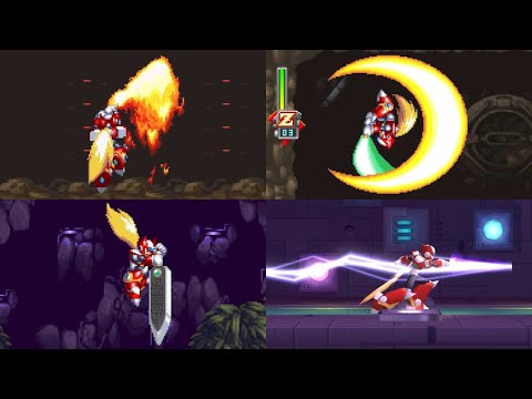 Zero's Techniques Demonstration - Mega Man X Series
