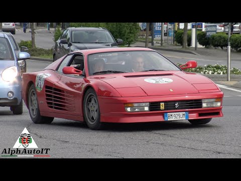 FERRARI TESTAROSSA, LANCIA DELTA HF, Ferrari 348tb, 458 Italia, Ferrari F360 alla 500 miglia 2022
