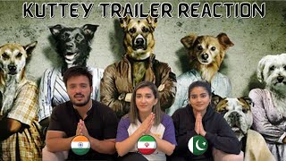 Kuttey Trailer Reaction | Arjun Kapoor | Tabu | Radhika | Foreigners React