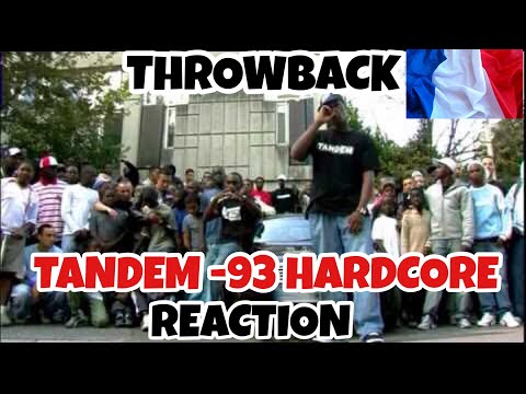 Tandem - 93 Hardcore | THROWBACK FRENCH RAP REACTION |