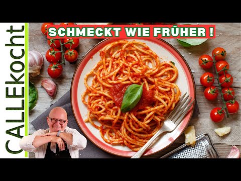 Spaghetti im Tomatenhimmel: So machst du die perfekte Soße! 🍅🍝