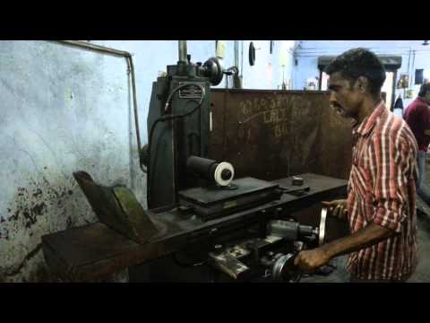 How textile machinery parts are made