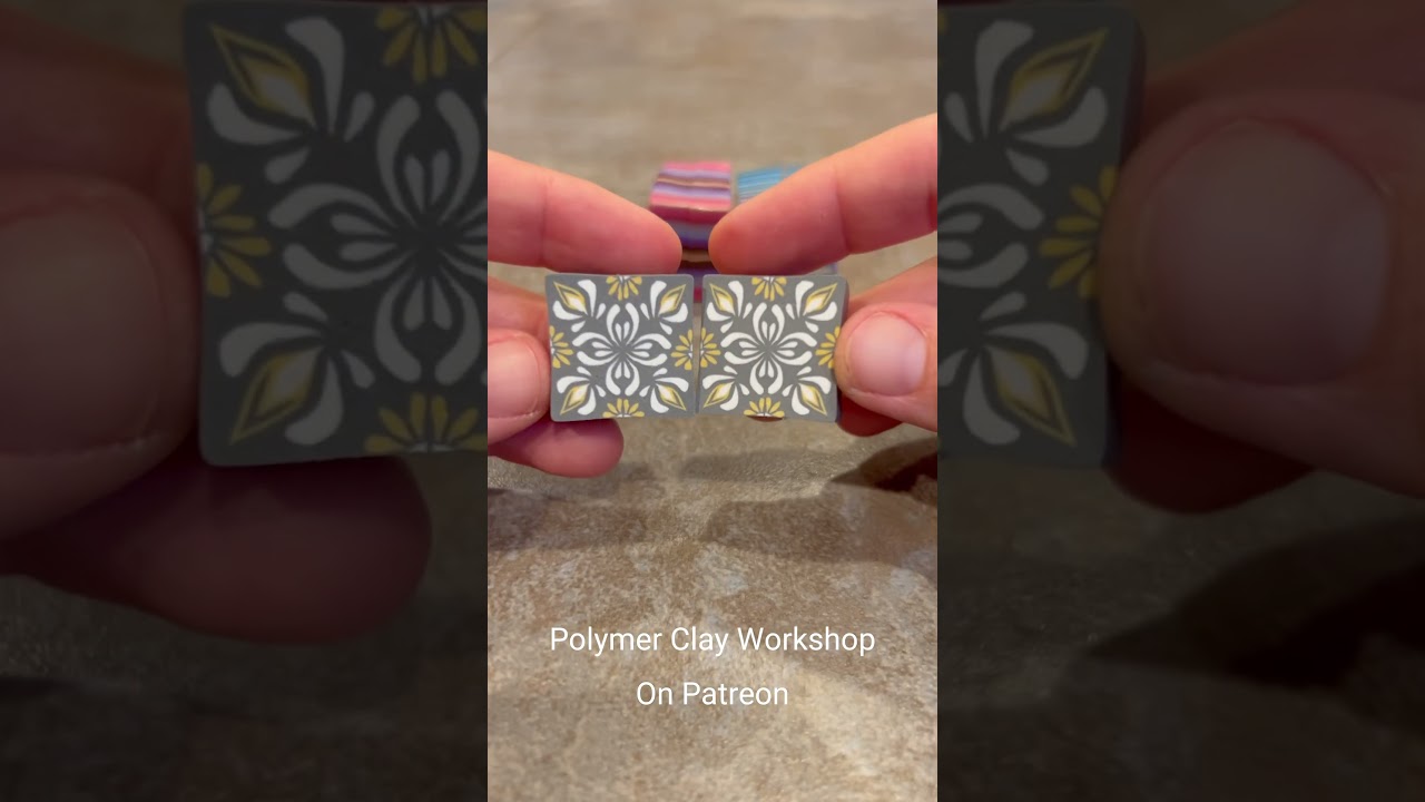 Polymer Clay Cane Reveals
