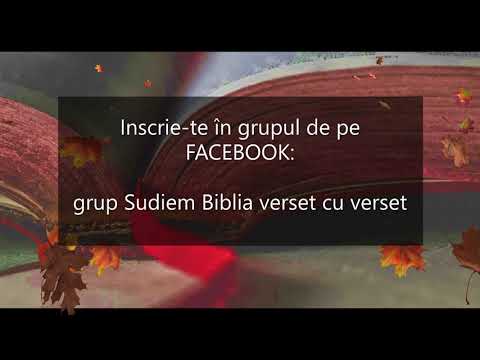 Studiem Biblia verset cu verset