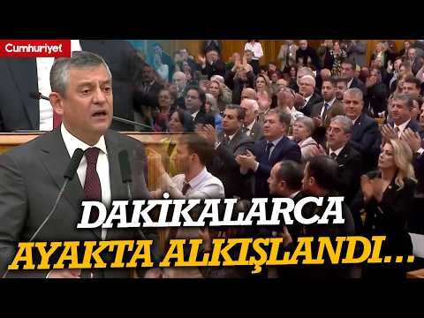 Özgür Özel's swift response to Devlet Bahçeli! He received a standing ovation lasting several min...