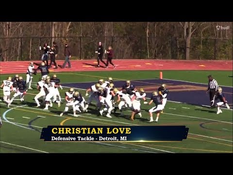 Christian Love - Detroit Country Day Defensive Tackle - Highlights
