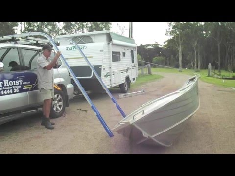 Electric Boat Loader - Demonstration || Boathoist Loading Systems