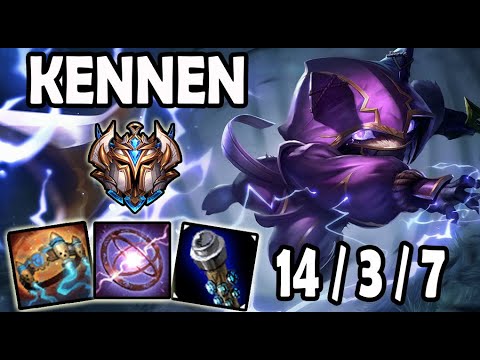 Kennen vs Teemo TOP Ranked Challenger NA