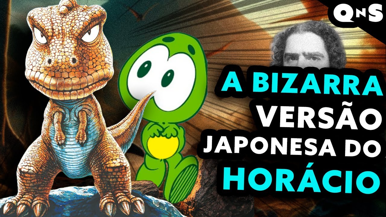 POR QUE DINOSSAUROS (e monstros gigantes) NOS FASCINAM TANTO? Horácio e Gon com Pirulla