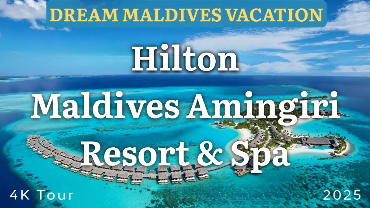 Hilton Maldives Amingiri Resort & Spa video thumbnail