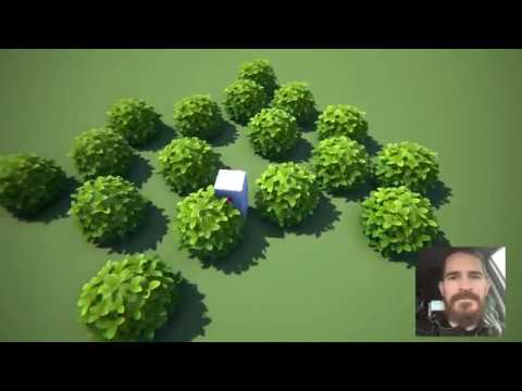 Fluffy Stylized Foliage - 3D Game Modeling Maya