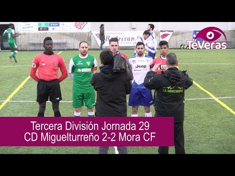 Breve Resumen CD Miguelturreño 2-2 Mora CF