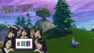 フォートナイト 主はラマ　参加型　１２時まで　タイマン　主は弱いです。