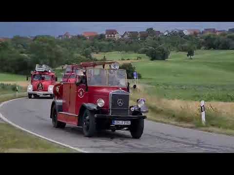 Feuerwehr Bubenreuth - Historischer Löschzug ERH on Tour