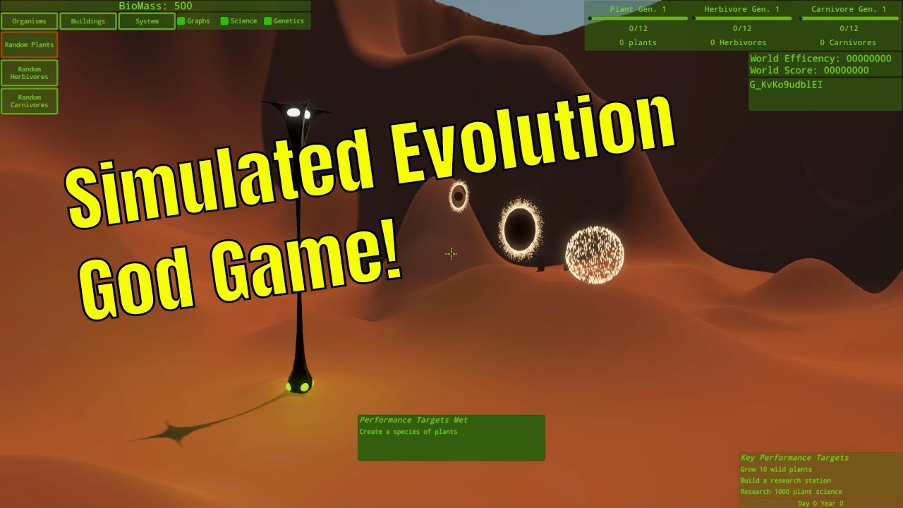 Video trailer for Intelligent Design: An Evolutionary Sandbox