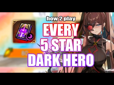 How To Play & Where Every DARK Moonlight 5★ Star Is Used In Epic Seven Orgin