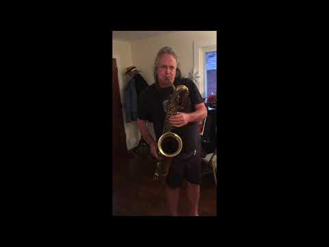 Doug Webb plays a Selmer Balanced Action Bari Sax