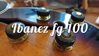 Video thumbnail for Ibanez FG 100 by Joe Owl guitars