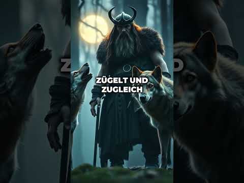 Die Wölfe von Odin - Geri und Freki #wölfe #odin #nordischemythologie