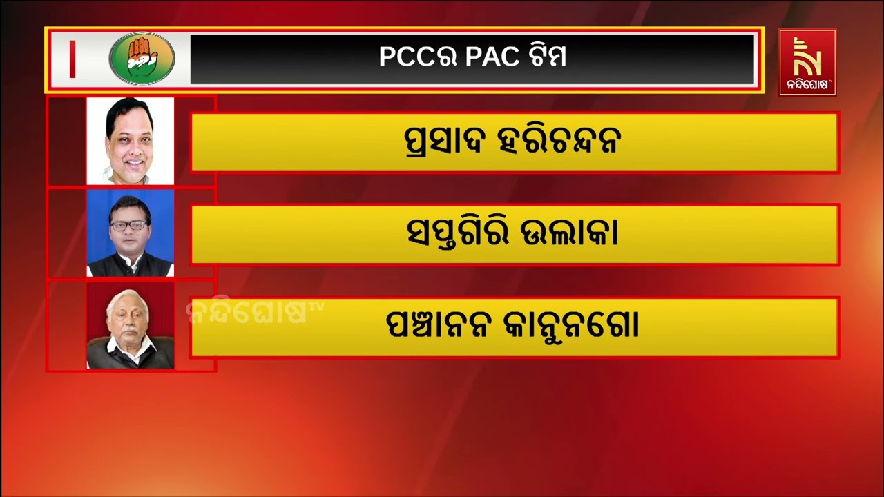 ୨୮ ମାସ ପରେ ପିସିସିର ସଂପ୍ରସାରଣ: ୨୯ ଜଣିଆ ପିଏସି ଗଠନ କଲେ ଭକ