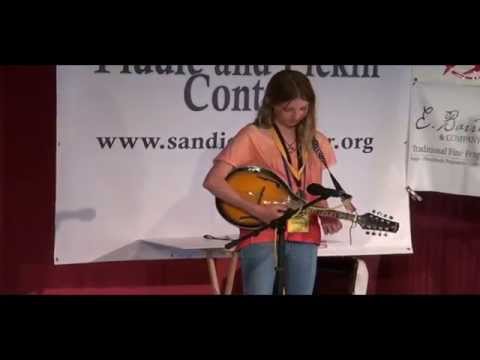 2014-05-31 Jr Picking   Willow Humphrey (Mandolin) - Julian Fiddle Contest 2014