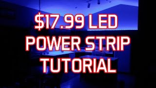 LED Light Strip Install Tutorial - Easy Setup