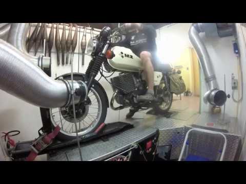 etz 300 Dyno, Prüfstandlauf