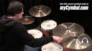 Video thumbnail for Bosphorus 18" New Orleans Series Crash Cymbal (N18C-1040313Q) by Memphis Drum Shop