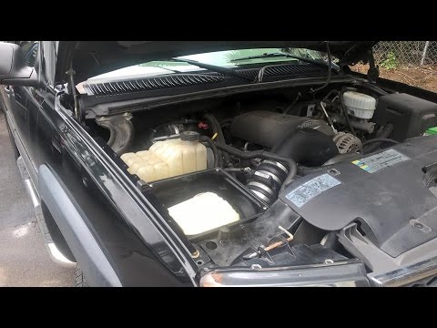 S&B Intake Install In The Shop's Chevy Silverado 2500HD