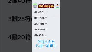 あなたは全部言えますか？#麻雀#Mリーグ