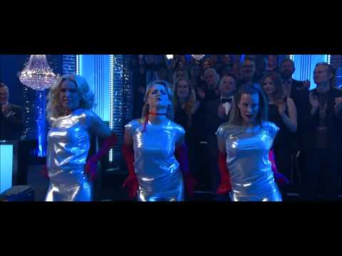 Dansarna hyllar David Bowie i öppningsnumret till den sjätte veckofinalen - Let’s Dance (TV4)