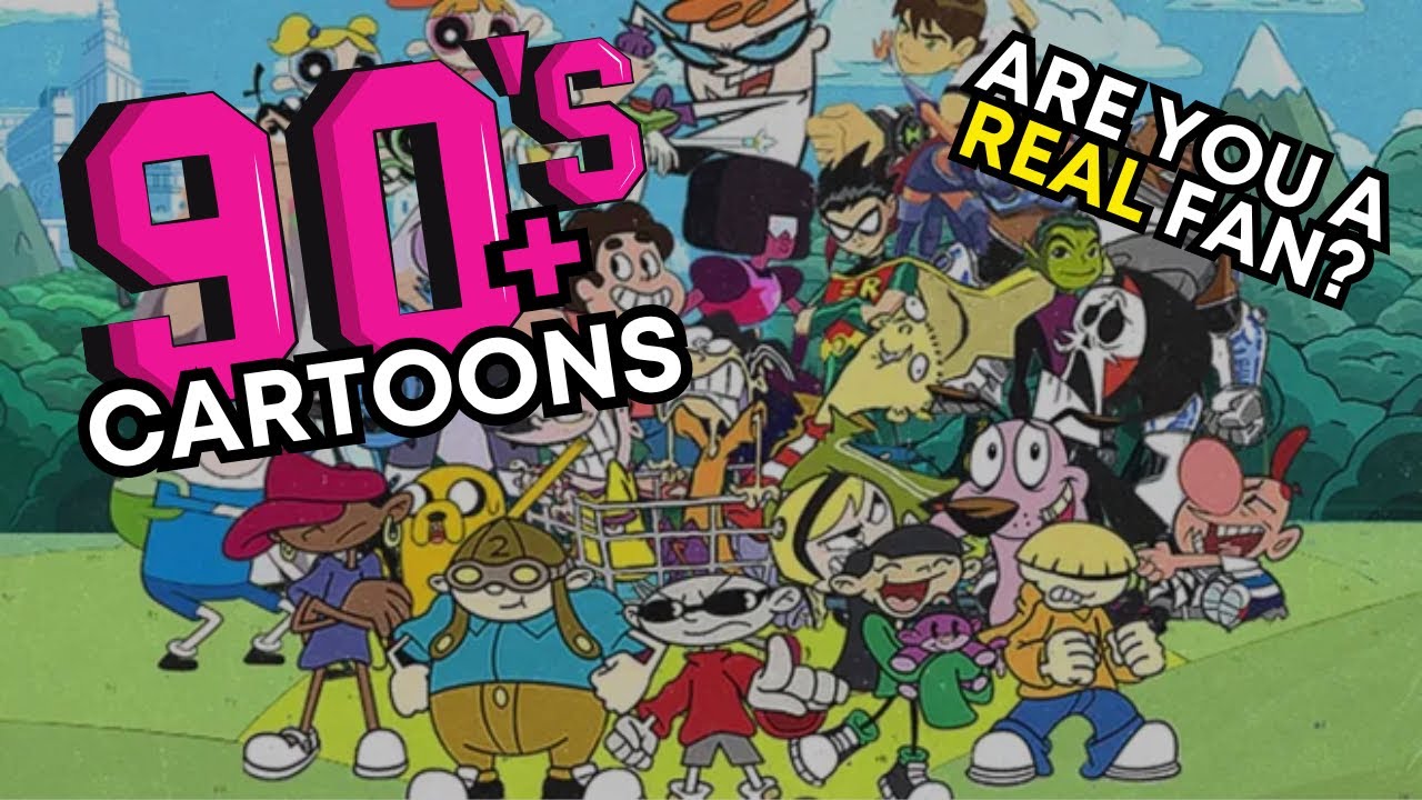 Guess The 90s+ Cartoon Trivia Challenge! Can You Guess All 50?