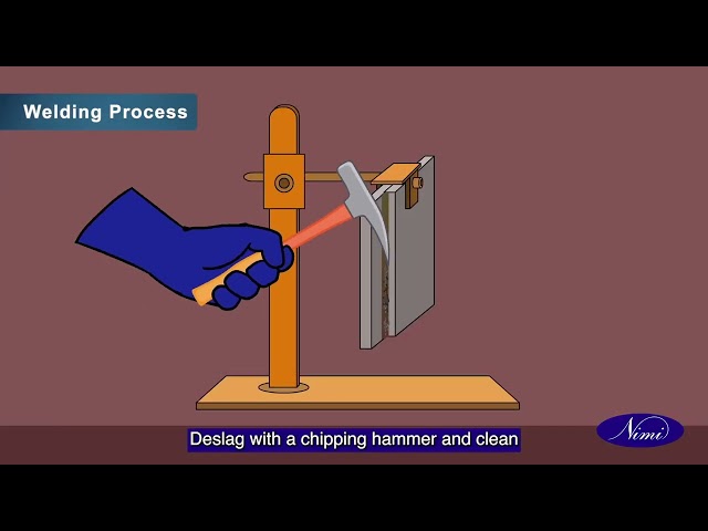 Practice & review Lap joint on 10mm thick MS Steel Vertical Position SMAW