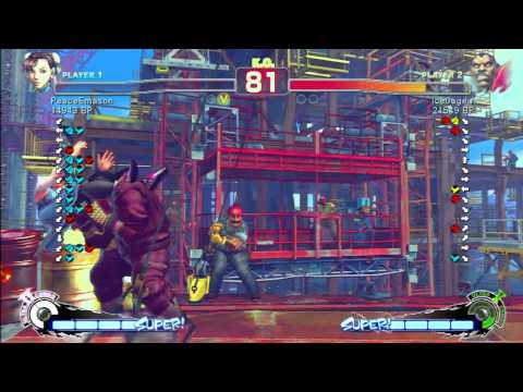 SSF4 Rank Match  PeaceEmason (CH)  vs  ice0age r (BO)