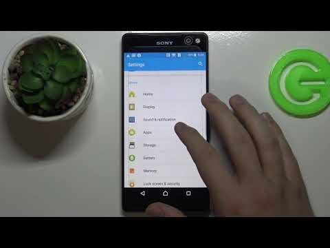 Change Ringtone Volume - Enable/Disable Call Sound on SONY Xperia C5