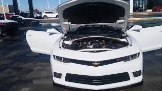 2014 Camaro under the hood