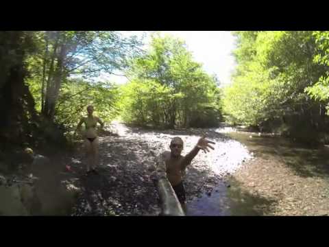 Kona in action at the river!