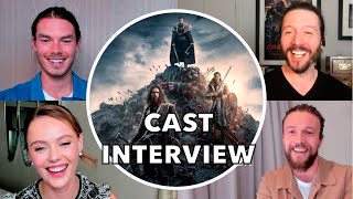 VIKINGS: VALHALLA Cast Interview | Leo Suter, Frida Gustavsson, Sam Corlett, David Oakes and more! video