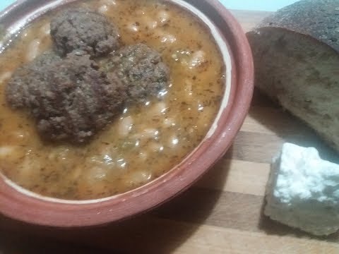 MEMORIES OF MACEDONIA ~ KOFTINJA / KOFTE SO GRAF (Meatballs with Beans)