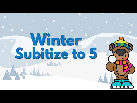 Winter Subitize To 5