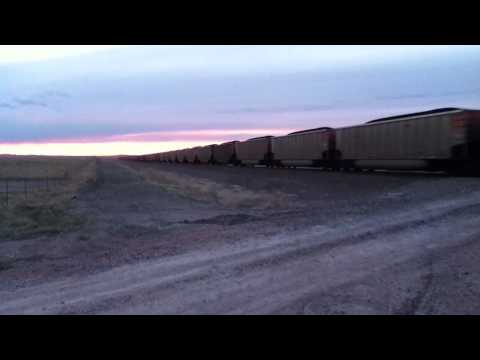Wyoming coal trains