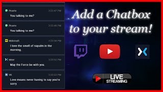 How to add chatbox to your stream [Streamlabs OBS]