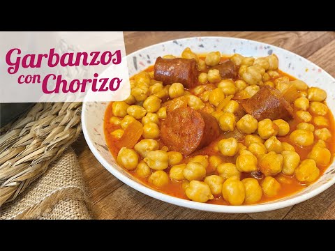 POTAJE DE GARBANZOS CON CHORIZO | El mejor potaje de garbanzos