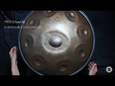 Myst Instruments Handpan - Kurd XIII