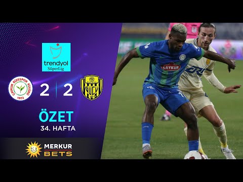 Merkur-Sports | Ç. Rizespor (2-2) MKE Ankaragücü - Highlights/Özet | Trendyol Süper Lig - 2023/24