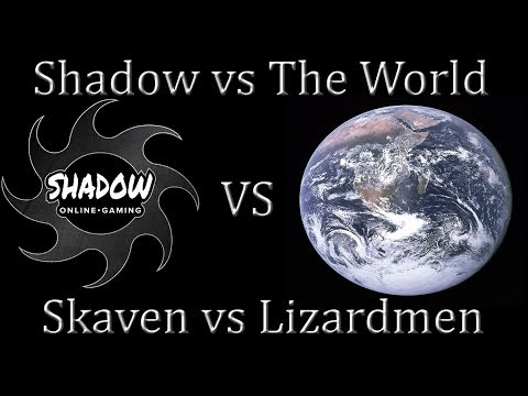 Skaven vs Lizardmen feat: Red Salamander | Round 1 of 3 - Total War: Warhammer 2
